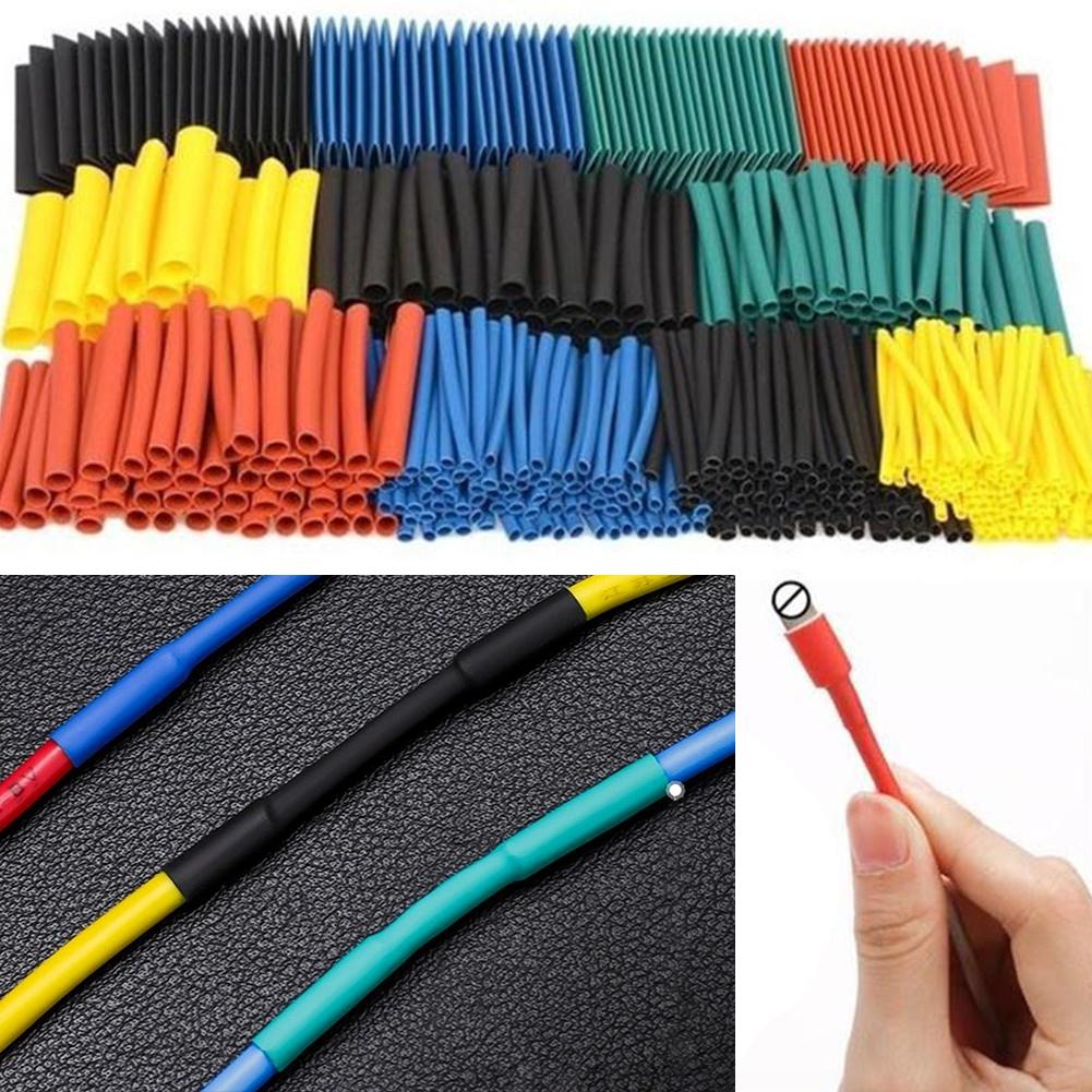 Heat Shrink Tubing - ท่อหดความร้อนแบบหุ้มฉนวน 164 ชิ้น สำหรับหุ้มสายไฟ