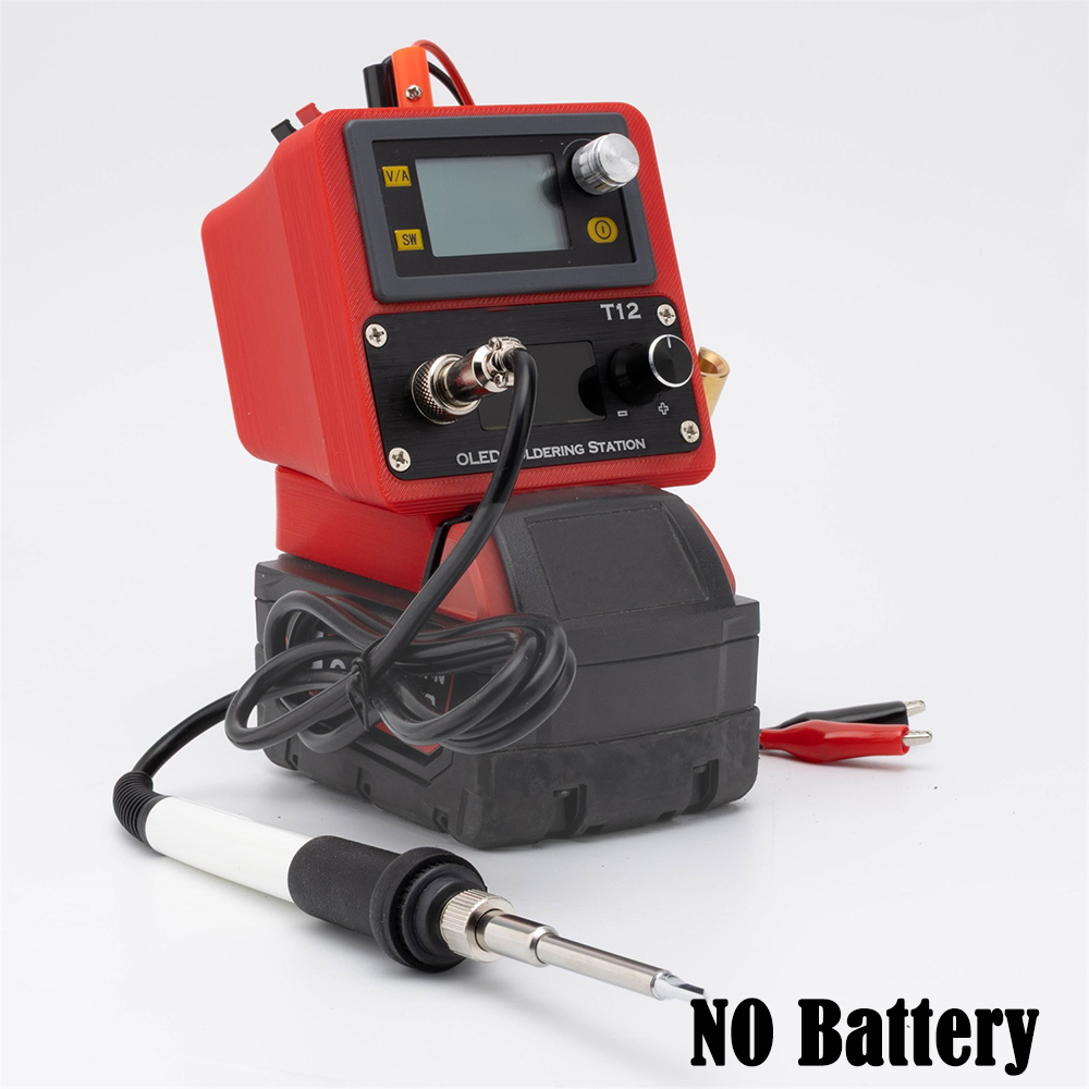 Milwaukee Drill M12 Fuel - สถานีบัดกรีไร้สาย 2-in-1 รุ่น T12 พร้อมแหล่งจ่ายไฟ DC