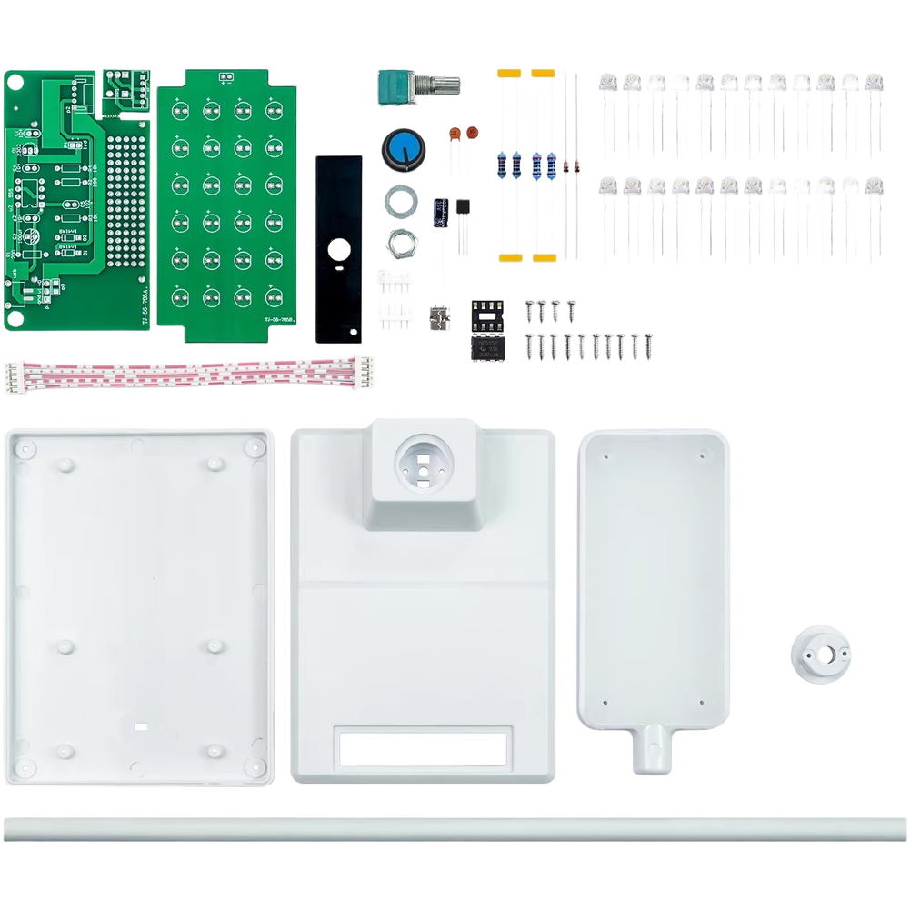 Diy Electronics Desk - NE555 ชุดคิท DIY สำหรับโคมไฟตั้งโต๊ะ LED แบบ
