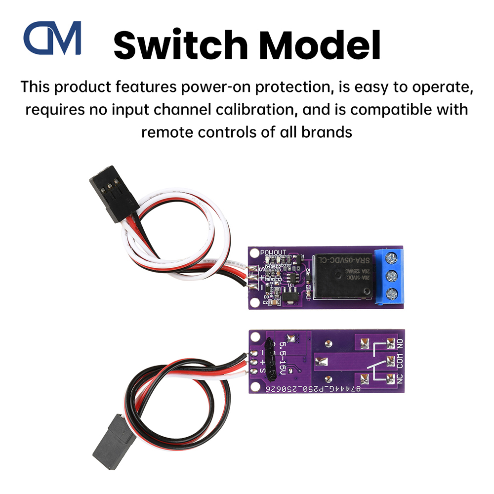 Diy Electronics Gadget - รีเลย์สวิตช์ PWM 5-12V 20A 1 ช่องสัญญาณเซอร์โว