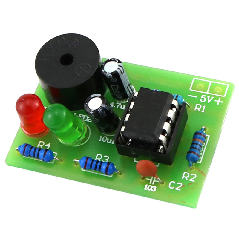 Diy Electronics Gadget - ✰ ✪ ชุด DIY NE555 วงจรไฟ