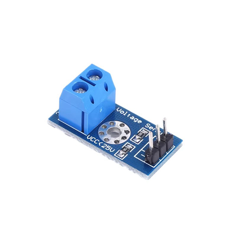 Diy Electronics Gadget - ชุดอุปกรณ์อิเล็กทรอนิกส์อัจฉริยะ DC 0-25V, 5ชิ้น/ล็อตโมดูลเซ็นเซอร์แรงดันไฟฟ้ามาตรฐานทดสอบอิฐอิเล็กทรอนิกส์หุ่นยนต์อัจฉริยะสำหรับ Arduino DIY