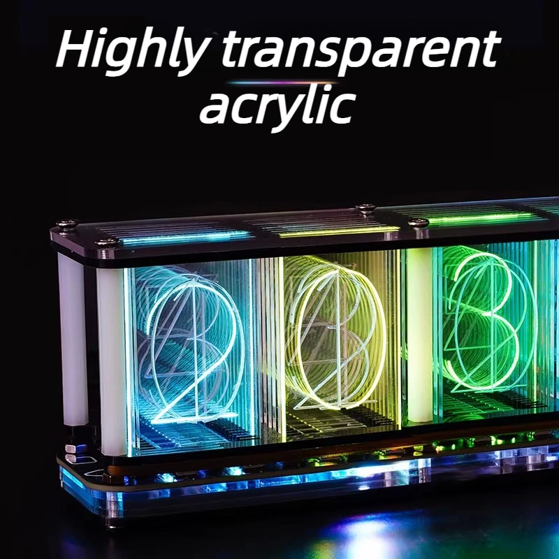 ชุดนาฬิกาหลอดเรืองแสง DIY นาฬิ - Diy Electronics Desk บทวิจารณ์และราคา