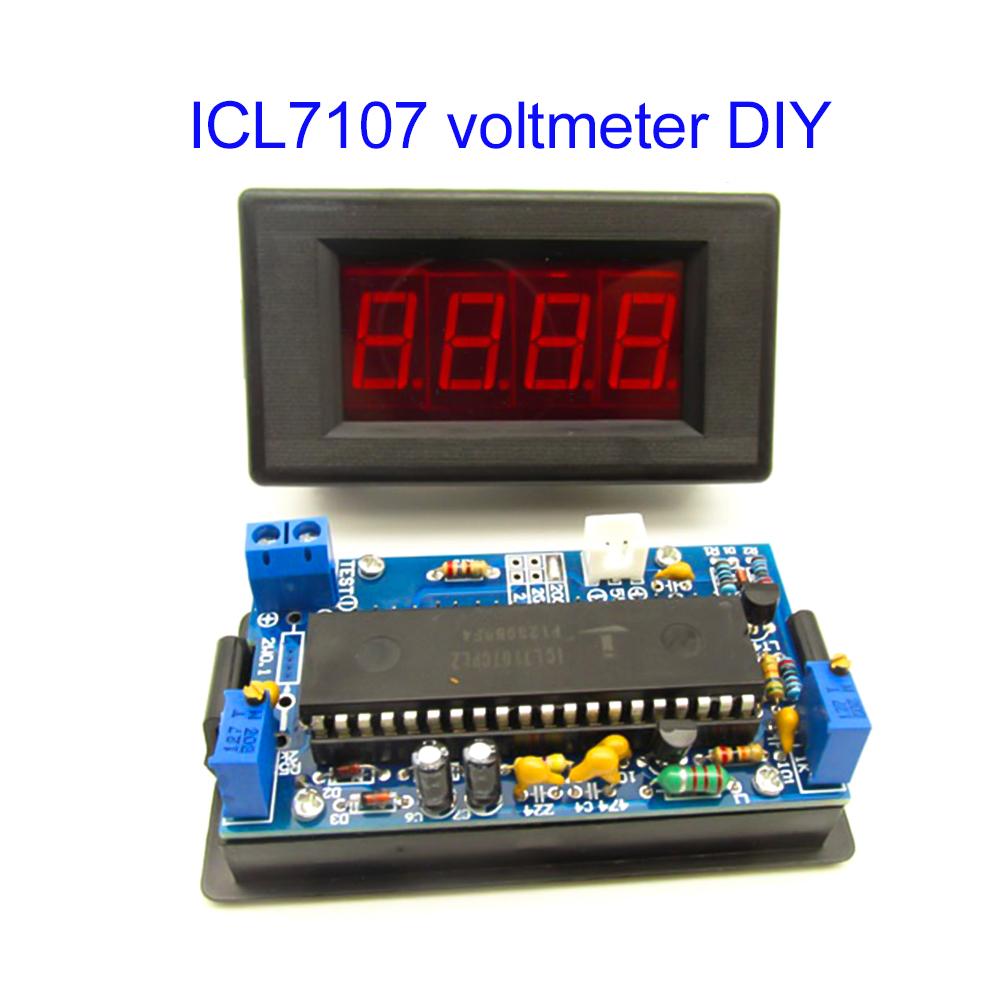 ชุดอุปกรณ์วัดแรงดันไฟฟ้า ICL71 - Diy Electronics Gadget บทวิจารณ์และราคา