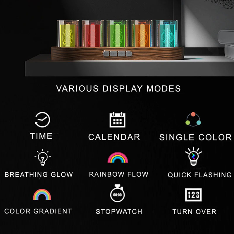 นาฬิกาหลอดอิเล็กทรอนิกส์ DIY ด - Diy Electronics Desk บทวิจารณ์และราคา