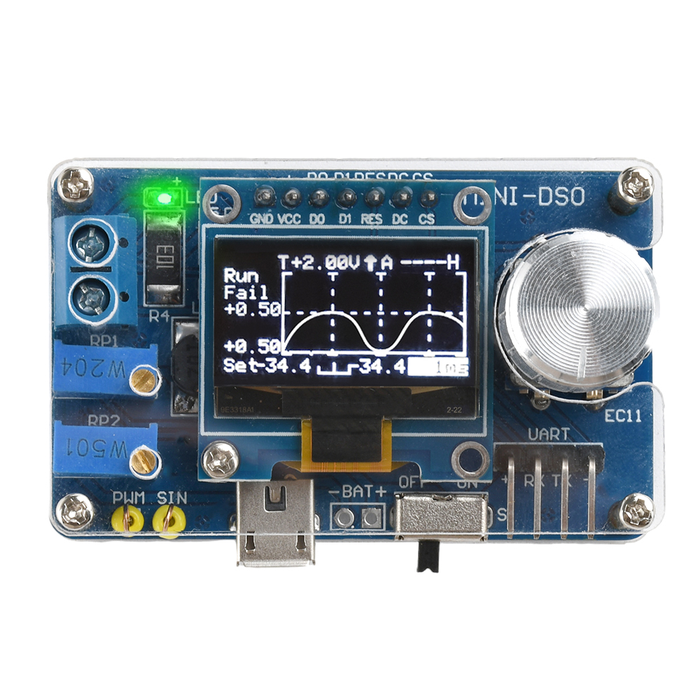 ชุดอุปกรณ์ประกอบออสซิลโลสโคปดิ - Diy Electronics Gadget บทวิจารณ์และราคา