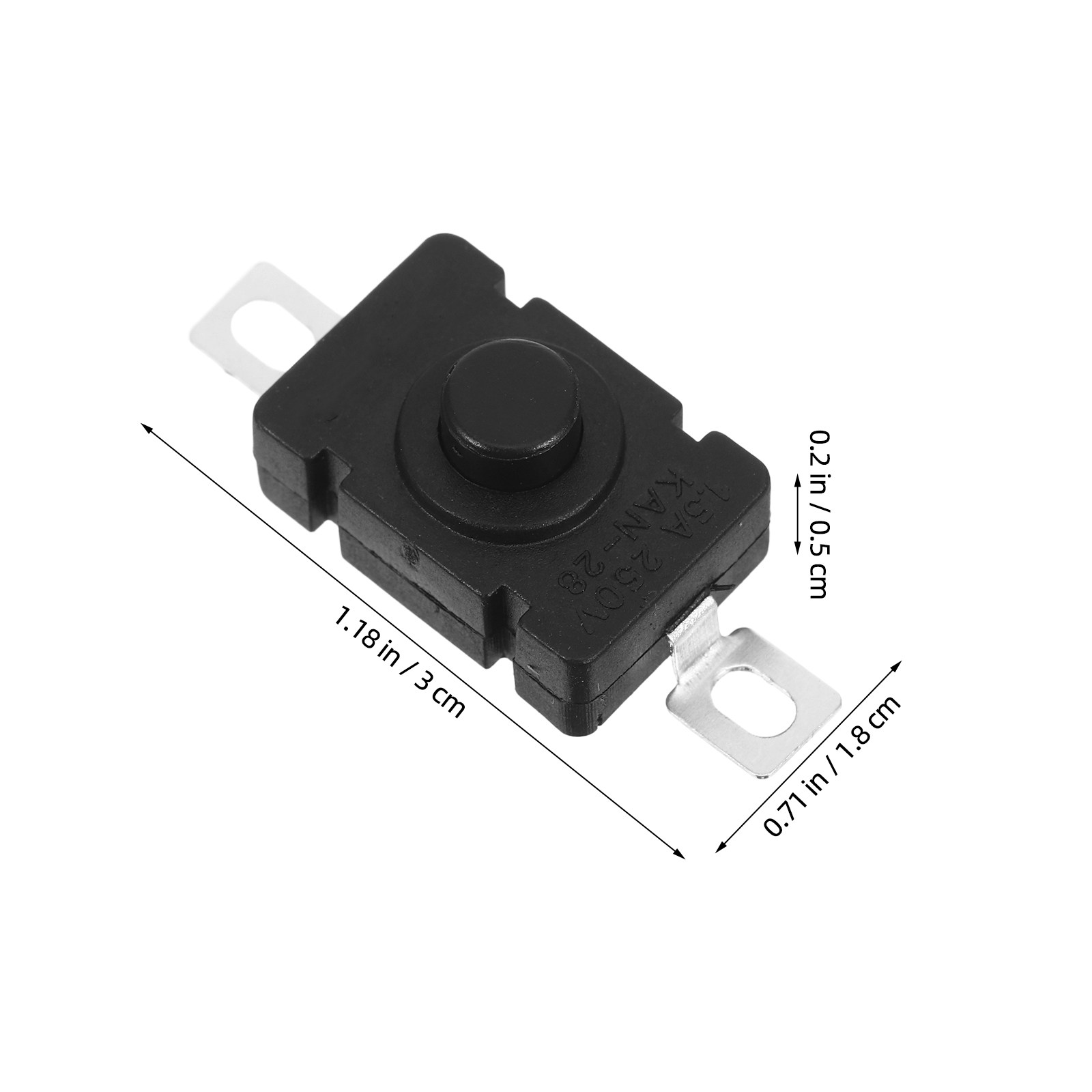 สวิตช์กล่องแบตเตอรี่แบบกดล็อคต - Diy Electronics Box บทวิจารณ์และราคา