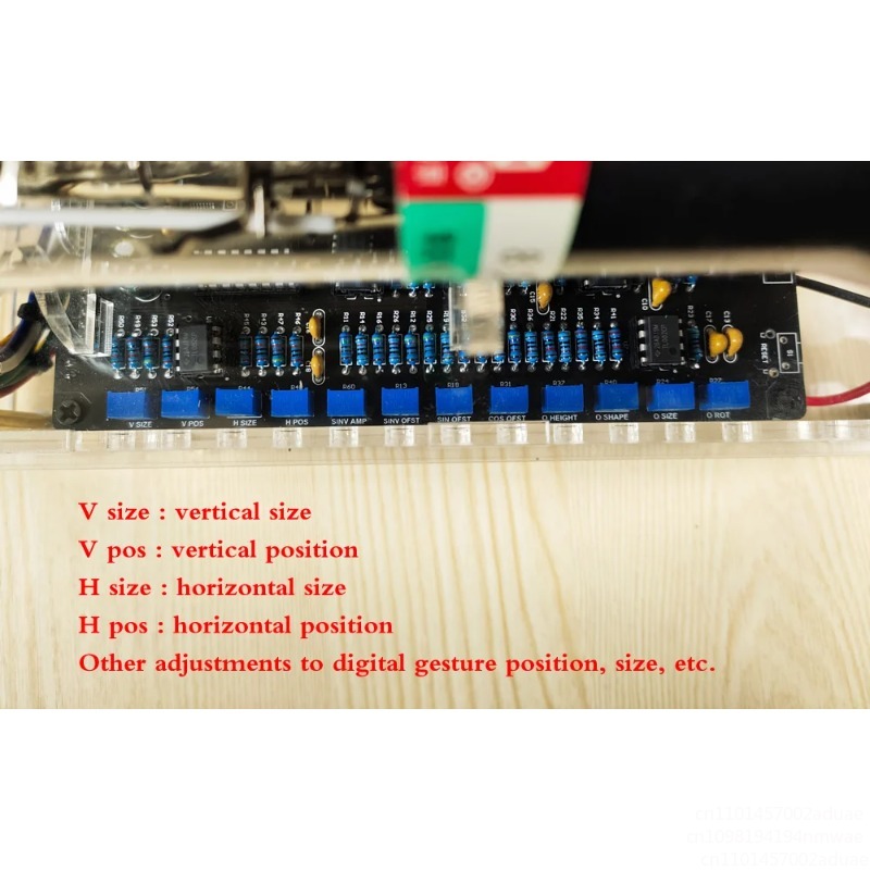 นาฬิกาหลอดออสซิลโลสโคป 8SJ31J  - Diy Electronics Desk บทวิจารณ์และราคา