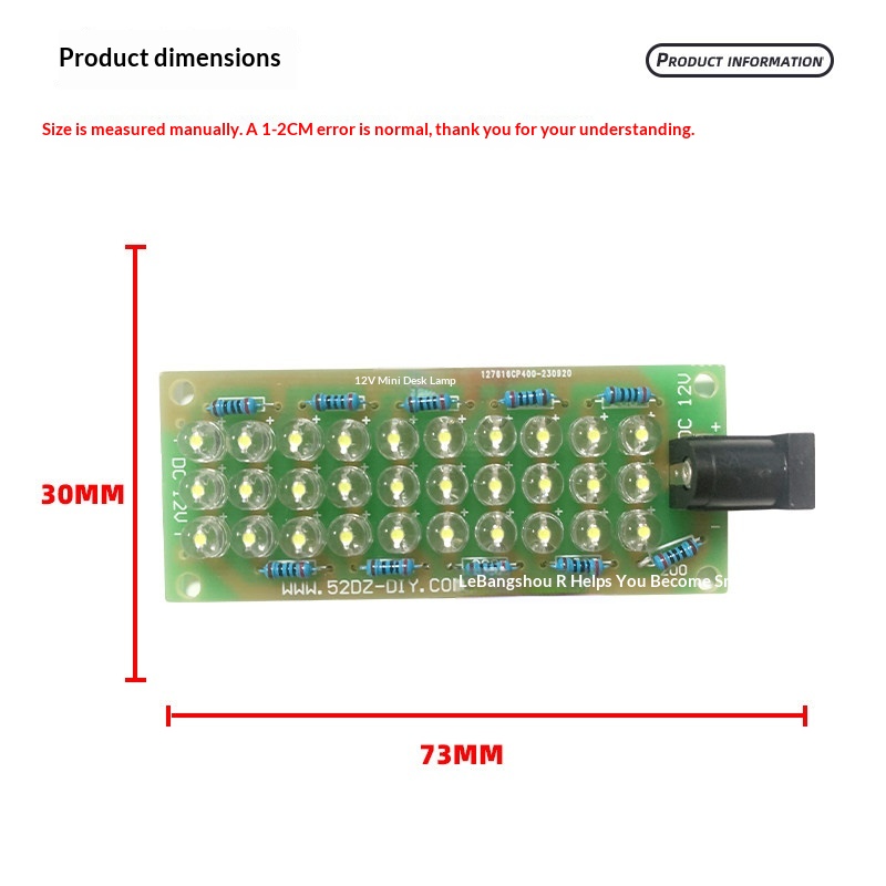 ชุดอุปกรณ์ DIY สำหรับทำโคมไฟตั - Diy Electronics Desk บทวิจารณ์และราคา