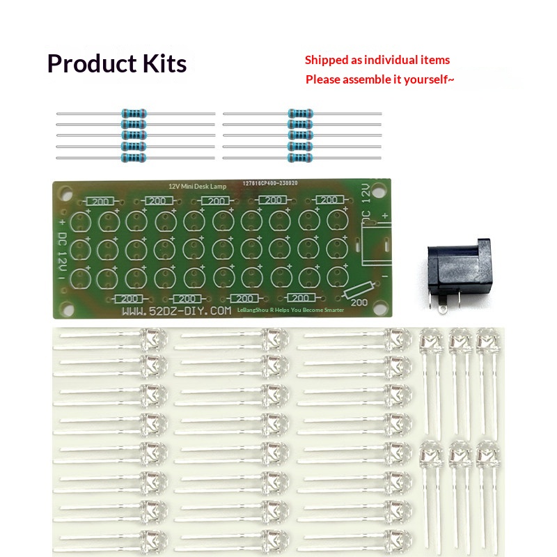 ชุดอุปกรณ์ DIY สำหรับทำโคมไฟตั - Diy Electronics Desk บทวิจารณ์และราคา