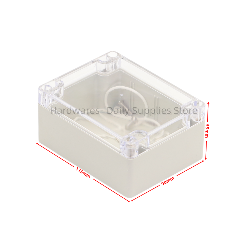 1ชิ้น115x90x55มม. พลาสติกกันน้ - Diy Electronics Box บทวิจารณ์และราคา
