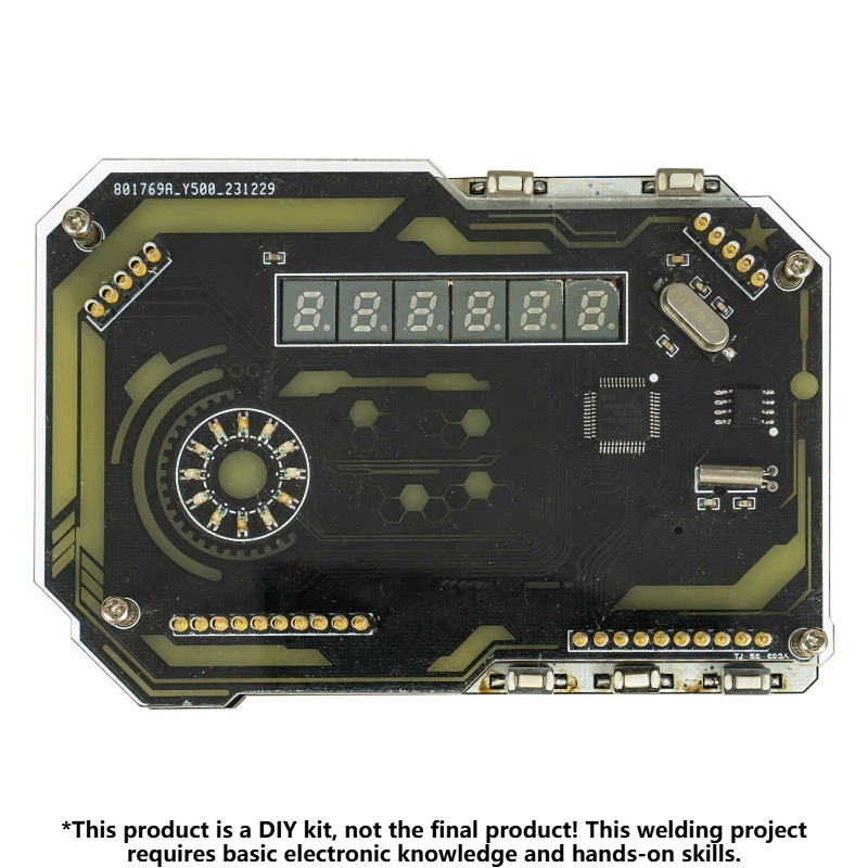 DIY นาฬิกาตั้งโต๊ะชุดนาฬิกาดิจ - Diy Electronics Desk บทวิจารณ์และราคา