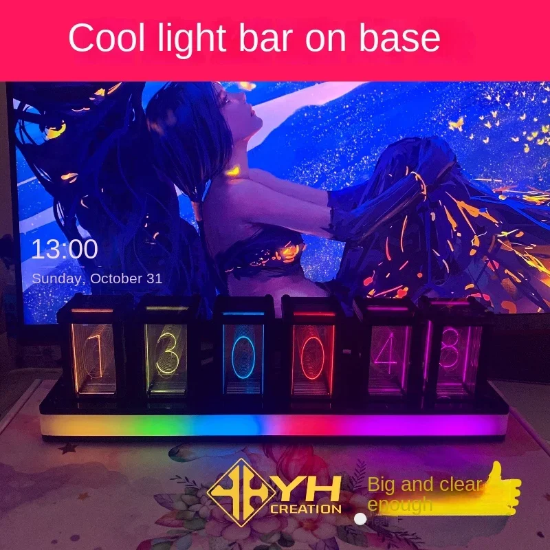 นาฬิกาตั้งโต๊ะ LED แบบดิจิทัลเ - Diy Electronics Desk บทวิจารณ์และราคา