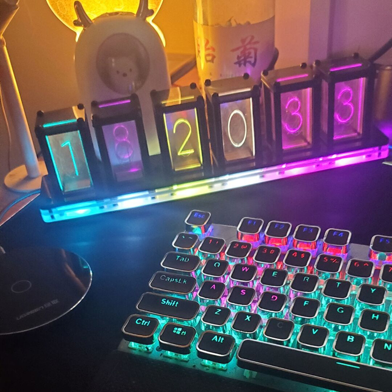 นาฬิกาตั้งโต๊ะ LED แบบดิจิทัลเ - Diy Electronics Desk บทวิจารณ์และราคา