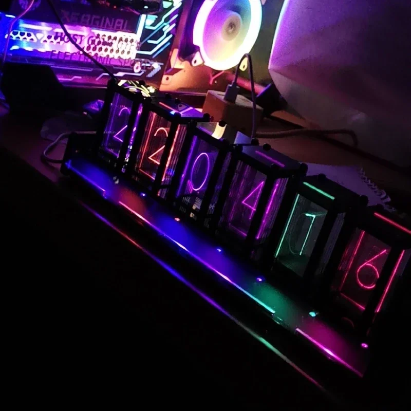 นาฬิกาตั้งโต๊ะ LED แบบดิจิทัลเ - Diy Electronics Desk บทวิจารณ์และราคา