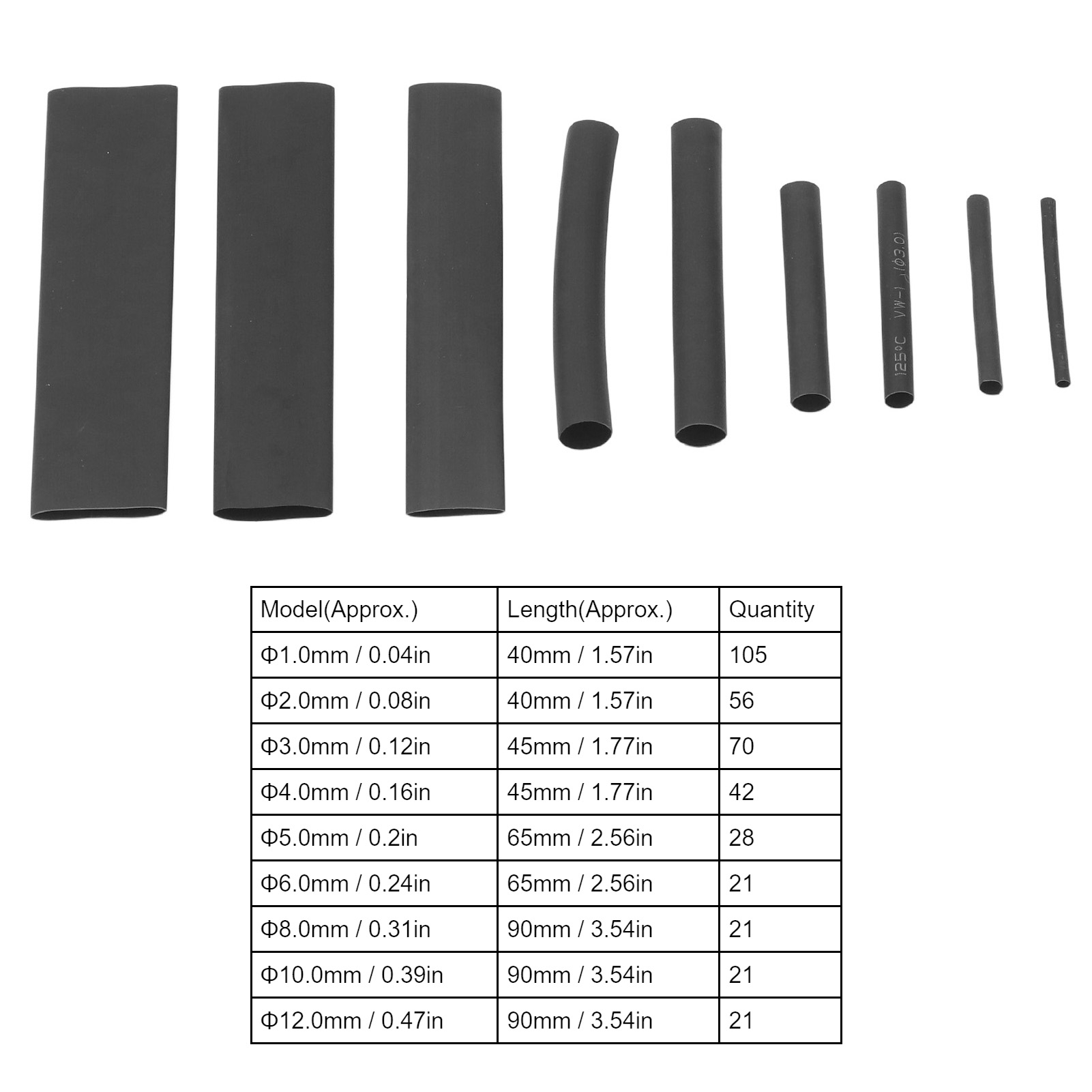 ชุดท่อหดความร้อน 385 ชิ้น สำหร - Heat Shrink Tubing บทวิจารณ์และราคา